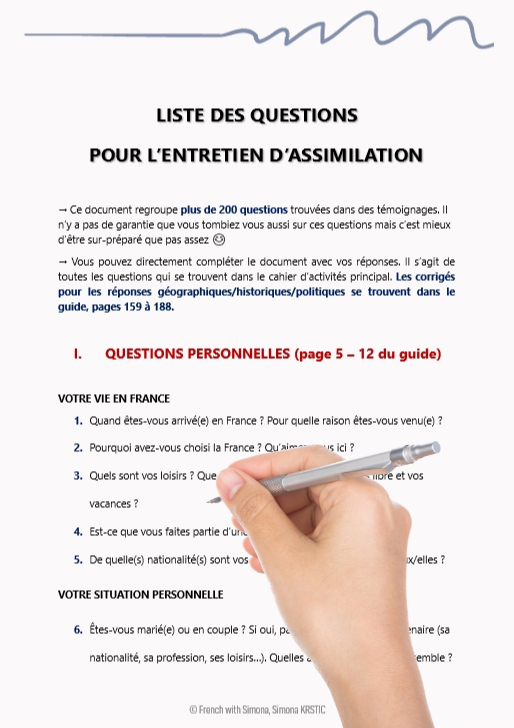 fichier word 200 questions entretien assimilation